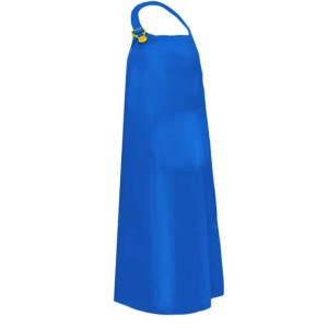 CoverMe PVC Supported Apron Blue 35x45" 24x1